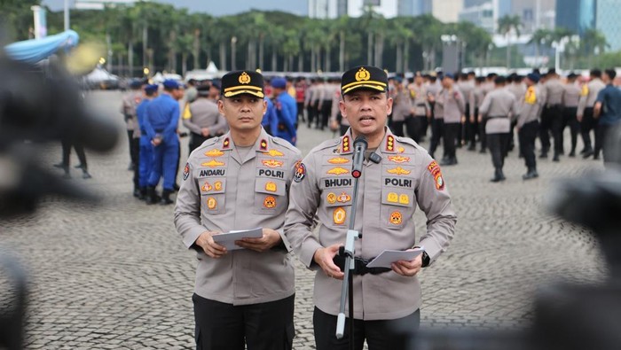 Polisi Pulangkan 19 Orang yang Diamankan Saat Aksi Unjuk Rasa di Jakarta