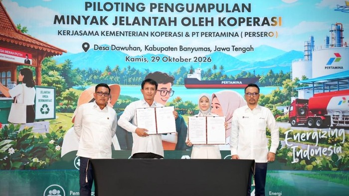 Kemenkop dan Pertamina Hadirkan Program Pengumpulan Minyak Jelantah Melalui KDKMP