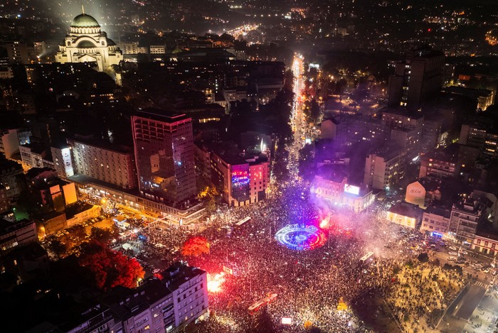 Gerakan Mahasiswa Serbia Tumbangkan Pemimpin 14 Tahun, Ini Awal Perjuangannya