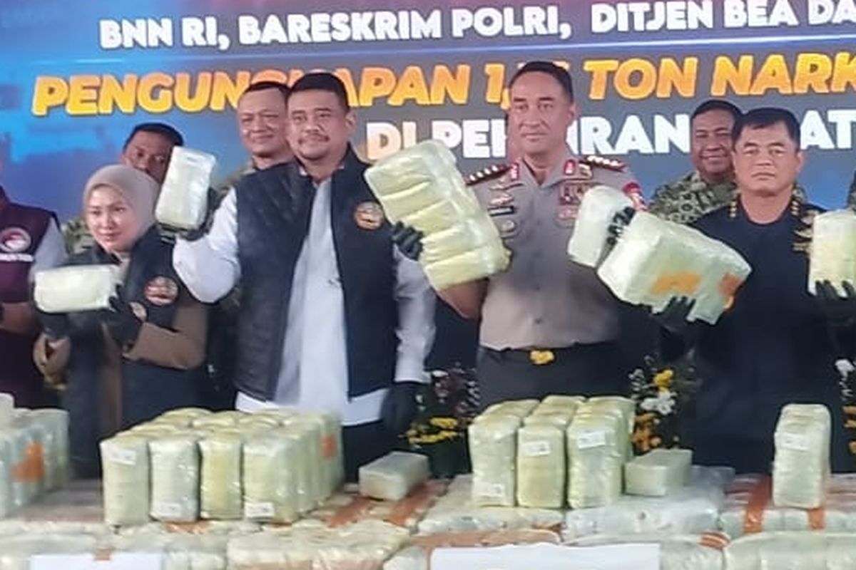 Kapal Pembawa 1,16 Ton Ketamin di Sumut Ternyata Terdaftar atas Nama Perusahaan Malaysia