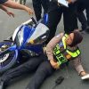 Panik Saat Terjaring Razia Operasi Patuh Semeru, Pelajar di Lumajang Justru Tabrak Polwan