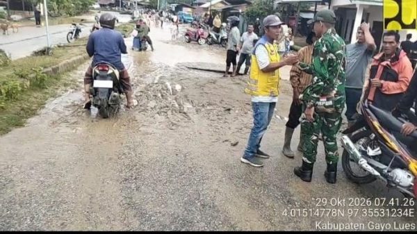 KemenPU Tangani Banjir di Gayo Lues dengan Perbaikan Tanggul dan Normalisasi Sungai KemenPU Tangani Banjir di Gayo Lues dengan Perbaikan Tanggul dan Normalisasi Sungai