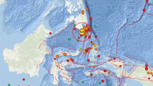 Gempa Magnitudo 5,0 Guncang Wilayah Barat Laut Tahuna, Kepulauan Sangihe, BMKG Pastikan Tak Berpotensi Tsunami