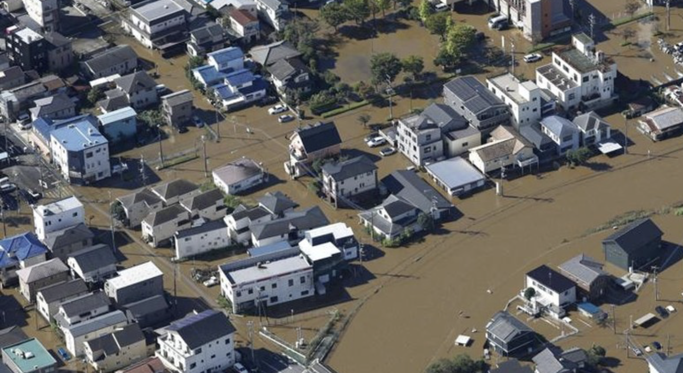 Topan Dujuan Terjang Jepang, Empat Orang Meninggal dan Puluhan Warga Terluka Akibat Banjir