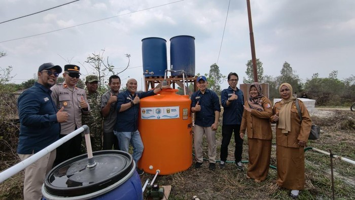 TEP Unpad Bangun Enam Instalasi Pengolahan Air Bersih di Fakfak