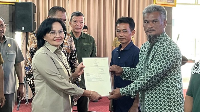 Kawasan Transmigrasi Anawua Terima Rp 3 Miliar untuk Infrastruktur dan 40 Sertifikat Tanah