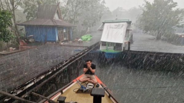 Hujan Guyur Kotawaringin Barat, Titik Panas Karhutla Turun dari 1.059 Menjadi 22
