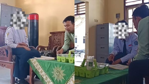 Momen Haru Guru SMP Bimbing Murid Belajar Membaca, Komentar Netizen Justru Picu Kekhawatiran